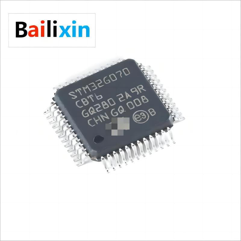 

100 шт. микроконтроллер STM32F070CBT6 ARM, 48 МГц, 128 КБ флэш-памяти (LQFP-48).