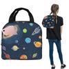 Solar System Space Planets Universe Insulated Lunch Bag for Women Children Portable Food Boxes Thermal Lunch Box Tote