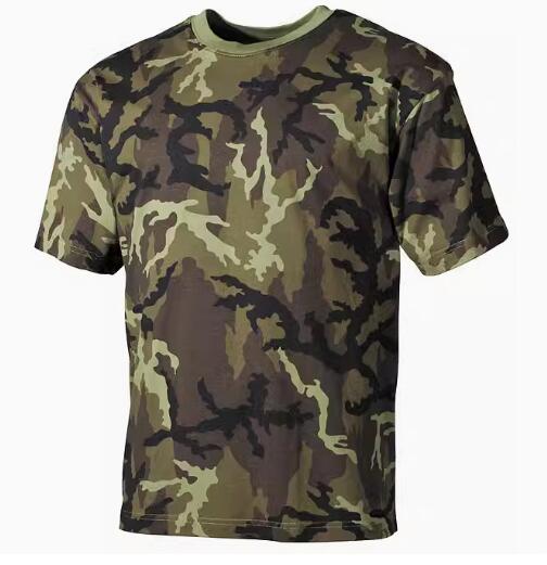 German Camouflage T shirt Summer Men Tops Flecktarn Desert Ksor 2 Jungle