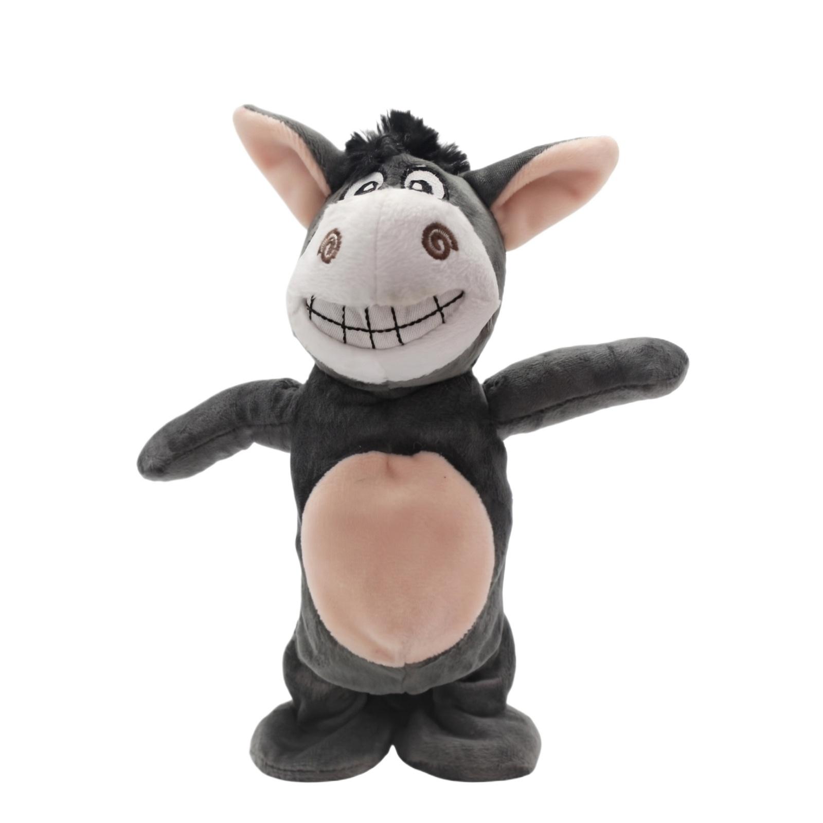 Interactive Walking and Talking Animal Plush Toy Soft Stuffed Doll with Lifelike Movements for Kids and Toddlers Gift One Size