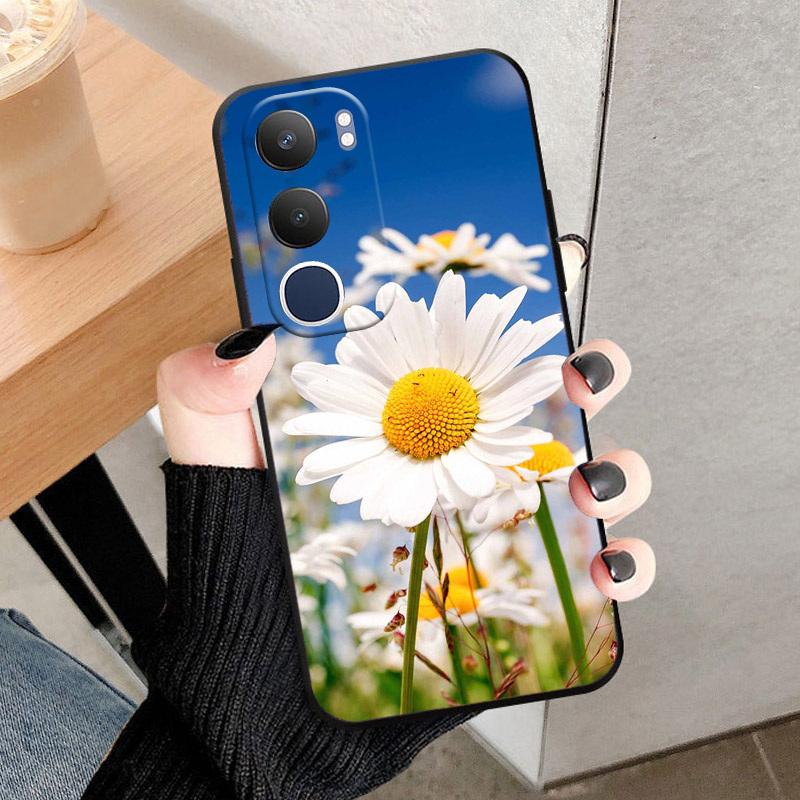 For VIVO Y19S 4G Phone Case Soft Silicone Back Cover Coque For VIVO Y 19 S Cases Black TPU Shockproof Fundas Shell Y19S Capa