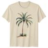 Palm Tree Tropical Nature Mens T-Shirt Womens Top Vacation Beach Apparel,men&women Unisex T-shirt