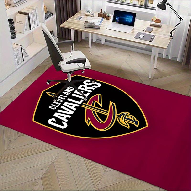 1pc Cavaliers,Cleveland,Basketball Office Carpet Soft Polyester Entrance Carpet Washable Non slip Ma