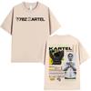 Rapper Vybz Kartel Album 2025 Graphic T Shirts Unisexs Hip Hop Gothic Short Sleeve TShirt Retro Oversized Cotton Tees Streetwear