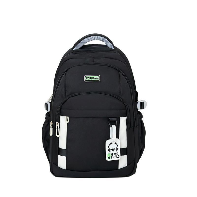 With Backpack School Simple Pattern Comfortable Fit For Education Gift Travel