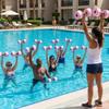 2Pcs Highly Density EVA Foam Dumbbell Aquatic Exercise Dumbells Fitness Barbells Water Fitness Exercises Equipment