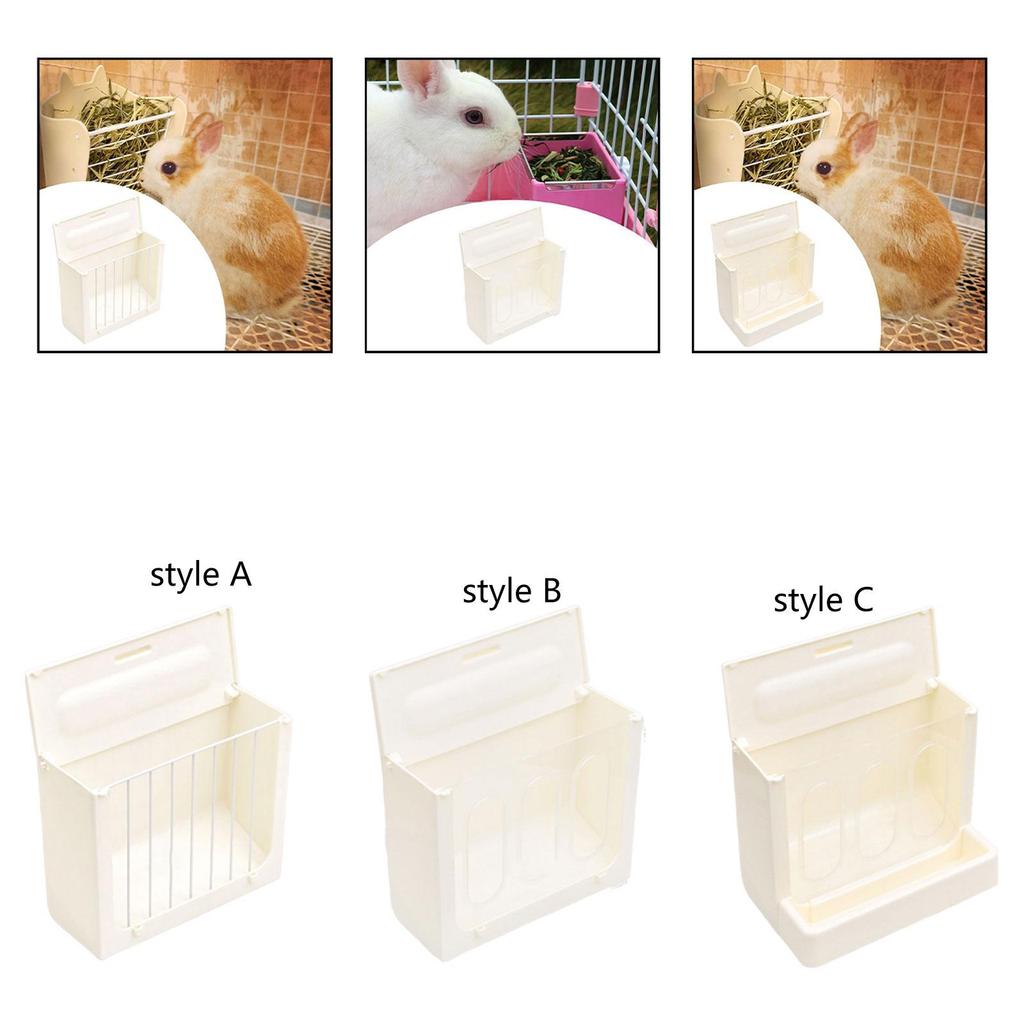 Feeder Bunny Feeder Premium Feeding Tool Food Bowl for Small Animals Guinea Pig Bunnies Ferret Hamster