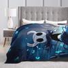 Hollow Knights  Super Warm Blanket  Girls Boys Plush Bedding Throws Print Couch Chair Flannel Bedspread Sofa Bed Cover