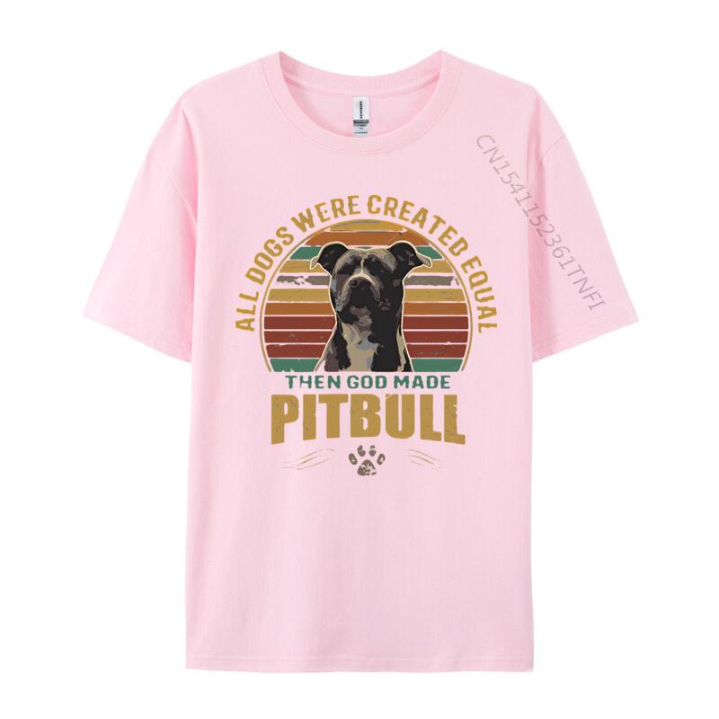 PitBull Vintage Tshirt Unisex T Shirts Funny Printed T Shirts Combed Cotton Top Tshirt Graphic T Shirts Unisexs Clothing