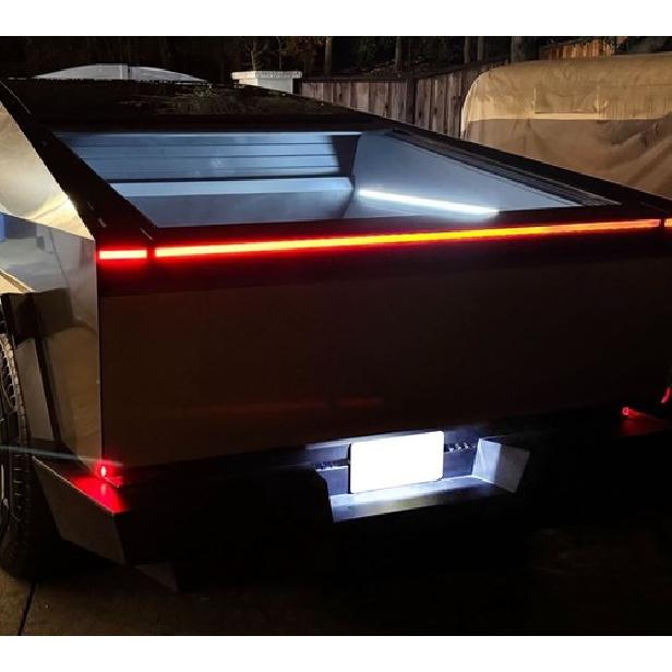 18-SMD 3x Brighter Xenon White Full LED License Plate Light For Tesla CyberTruck