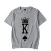 Queen Crown Couple Matching Tshirt Unisex Women Valentine Lovers Shirt Fashon Trend Wife Husband Tee Harajuku Couple Unisex T Shirt