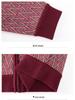 Cozy Wool Cardigan for Women 60+: Fleece-Lined, Thickened Autumn/Winter Sweater