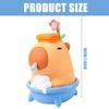 Automatic Foam Soap Dispenser Cartoon Capybara Design Wall Mountable For Bathroom Kitchen And Kids Room