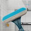 Double Sided Window Screen Wiper and Scrapper Multifunctional Window Squeegee Household Cleaning