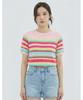 Vanake Color Knit Short Sleeve Knit_Vb35Ktq313Z