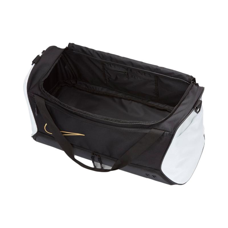 Nike Elite Basketball Duffel Bag Travel Bags Black/White/Metallic Gold Casual BA6163-011