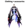 Star Rail Honkai Girl Cosplay Costume Polyester Fabric Accessories Fans Anime