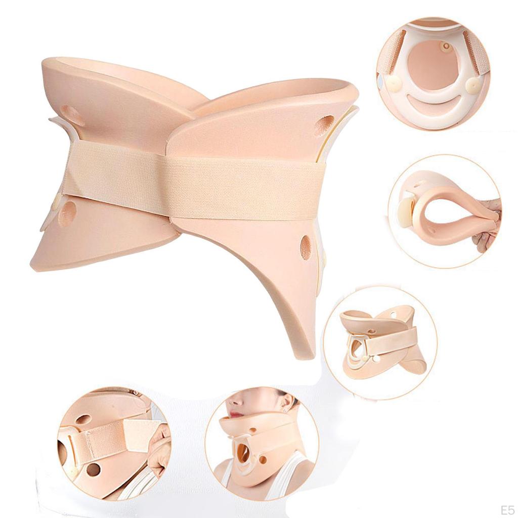 Cervical Neck Traction Device, Posture Corrector Spinal Decompression Adjustable Soft Support ,
