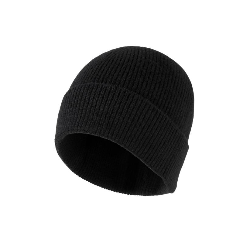 Autumn and Winter Thickened Wool Knitted Hat, Men's Versatile Warm Wool Hat, Small Face, Anti-cold Hat, Women's