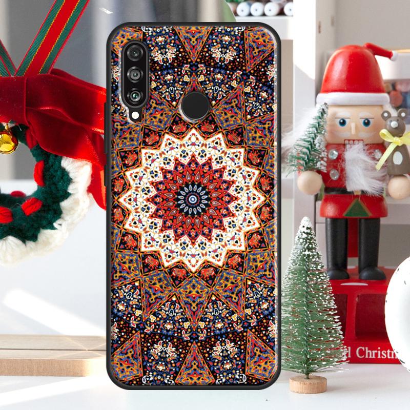 Floral Flower Mandala Design For Huawei Nova 5T 9 10 SE 7i 8i 11i 12i Y73 Y72 Y61 Y91 Y60 Y70 Y90 P20 P40 P30 Lite Case