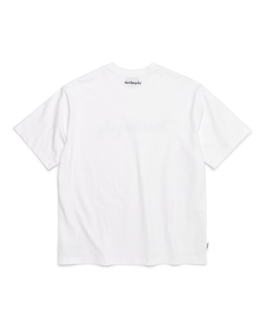 Mark Gonzales Signed Logo Short Sleeve T-Shirt - White