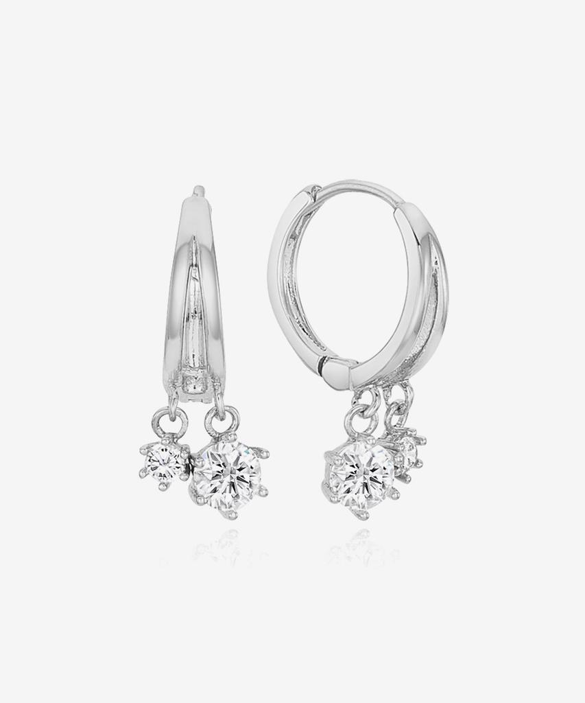 St.Scott London Two-Drop One-Touch Earrings / Stj-Eb1739