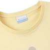 Columbia Logo Print Crew Neck Short Sleeve T-Shirt Unisex tops Yellow AE9942-785
