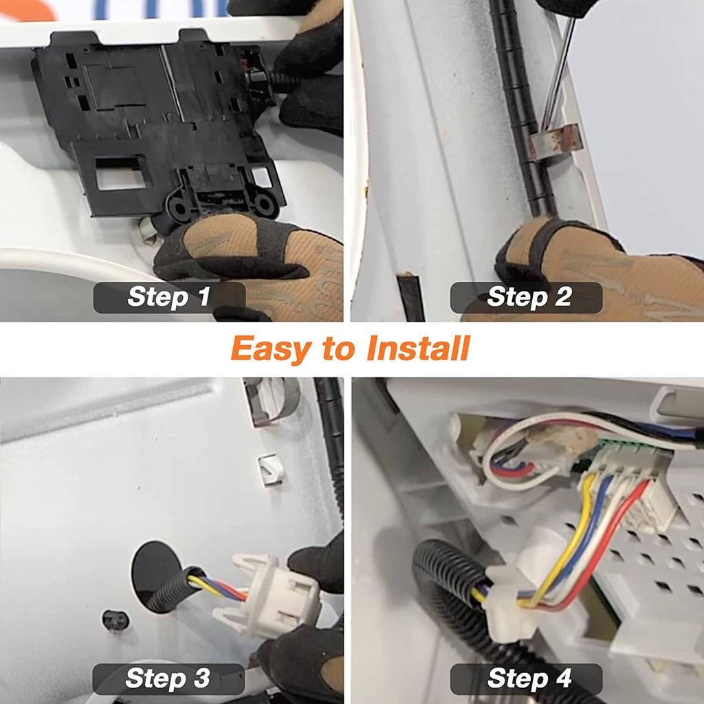 Zespół blokady pokrywy pralki zaczep blokady pokrywy część pralki akcesoria do urządzeń W10240513 W10238287 W10404050