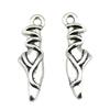 Dancing Boys Charms Girls Pendants For Dance Themed Jewelry Accessories Alloy