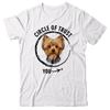 Short Sleeves  Cotton Cool T-Shirt Circle Of Trust - Yorkshire Terrier - Yorkie Gift For Dog Lover Design Your Own T Shirt