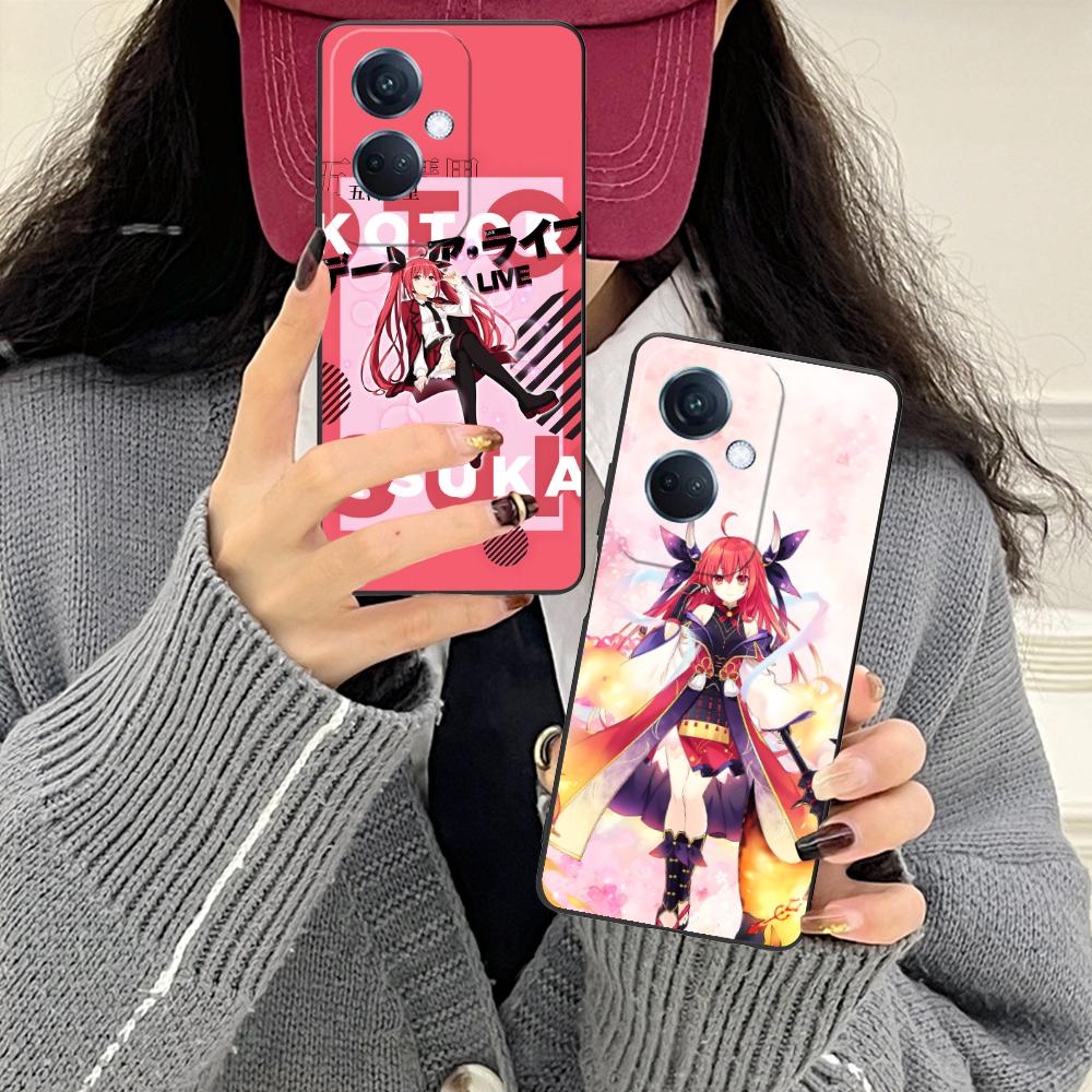 Date a Live Kotori Itsuka Matte TPU Mobile Phone Case for OPPO Reno 14 13 12 11 10 9 8 7 6 5 F T Pro 5G Colorful Printing Cover