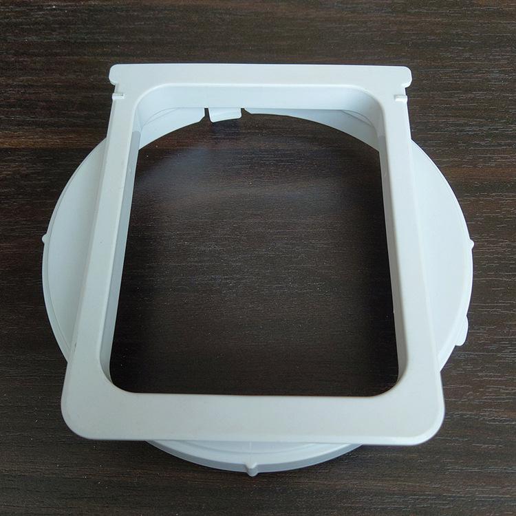 Midea Mobiler Klimaanlagen-Anschlussadapter-Schnittstellen-Schallschutzblech (15cm x 13cm)