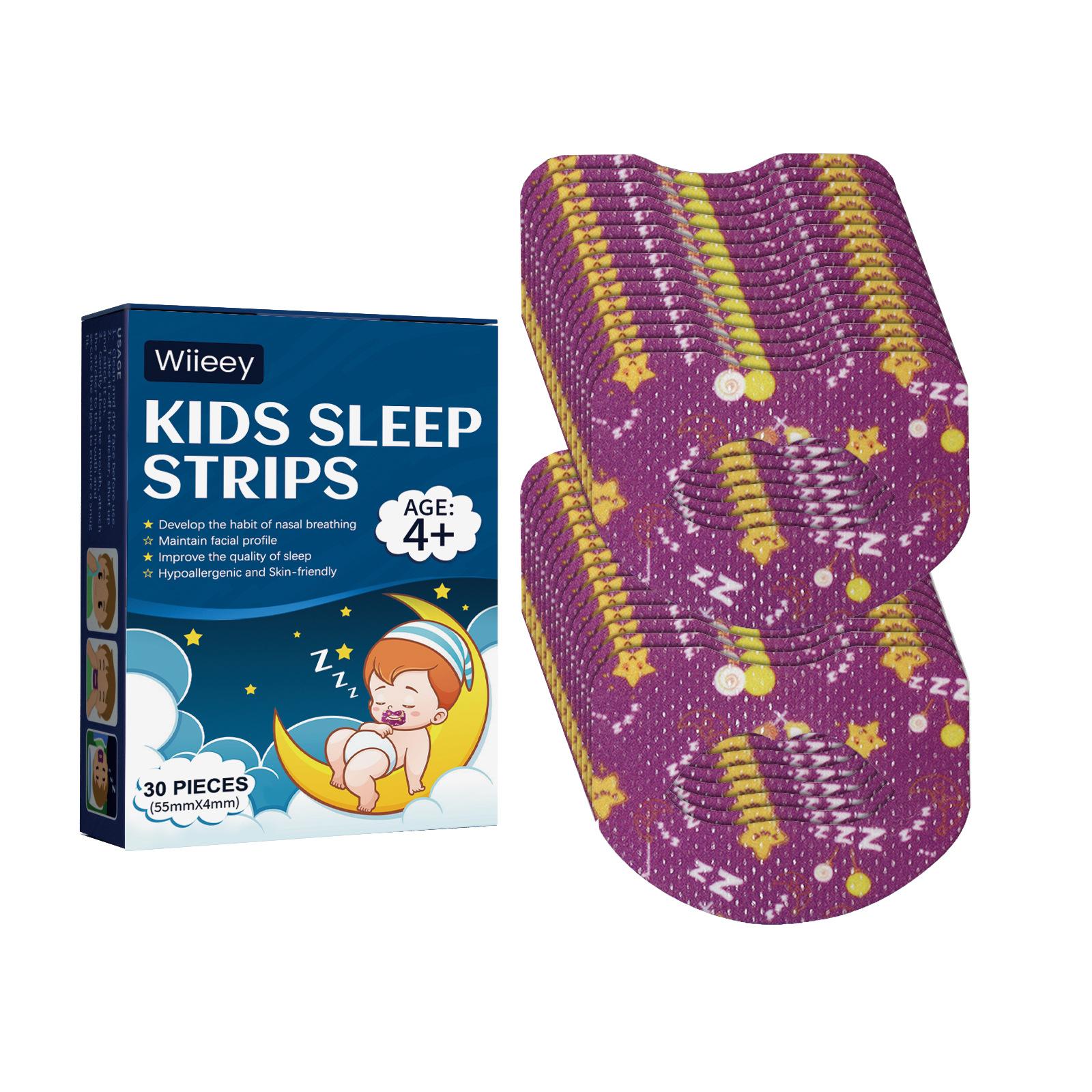 

30 шт. антихраповая наклейка для рта для детей и взрослых, ночной сон, нос, дыхание, улучшение пластыря, исправление рта, ортезная лента