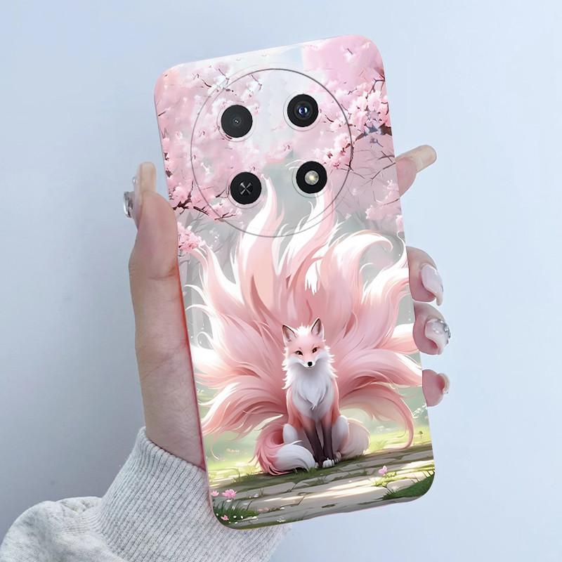 For Huawei Nova 12i Case Flower Girl Design Soft Silicone Phone Case for Huawei Nova12i 12 i 4G CTR-L81 L91 Nova 13i Cover Capa