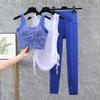 Export High Strength Beauty Back Exercise Underwear Women's Bubble Wrap Running Gathering Vest Tops Workout Bra Yoga Suit