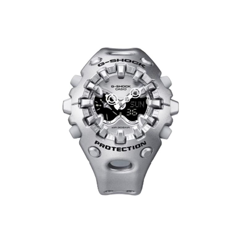Casio GA V01 200m Waterproof Quartz Movement Resin Strap Watch Unisex Black Dial GA-V01A-8APFK