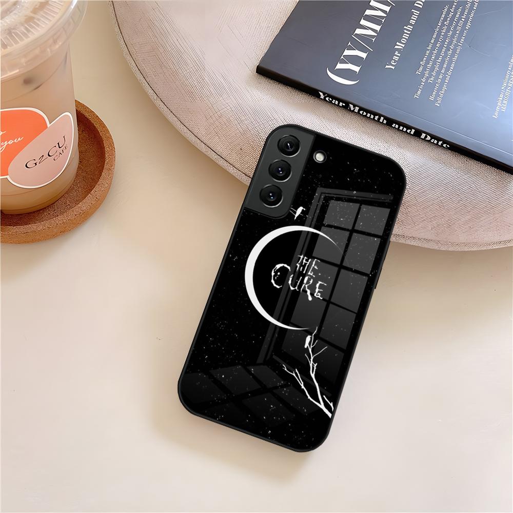 The Cure Robert Smith Phone Case Glass For Samsung Galaxy S25 S23 S24 S21 S22 S20 Ultra Fe Plus A15 A14 Cover