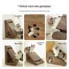 Triangle Corrugated Cat Scratcher & Bed