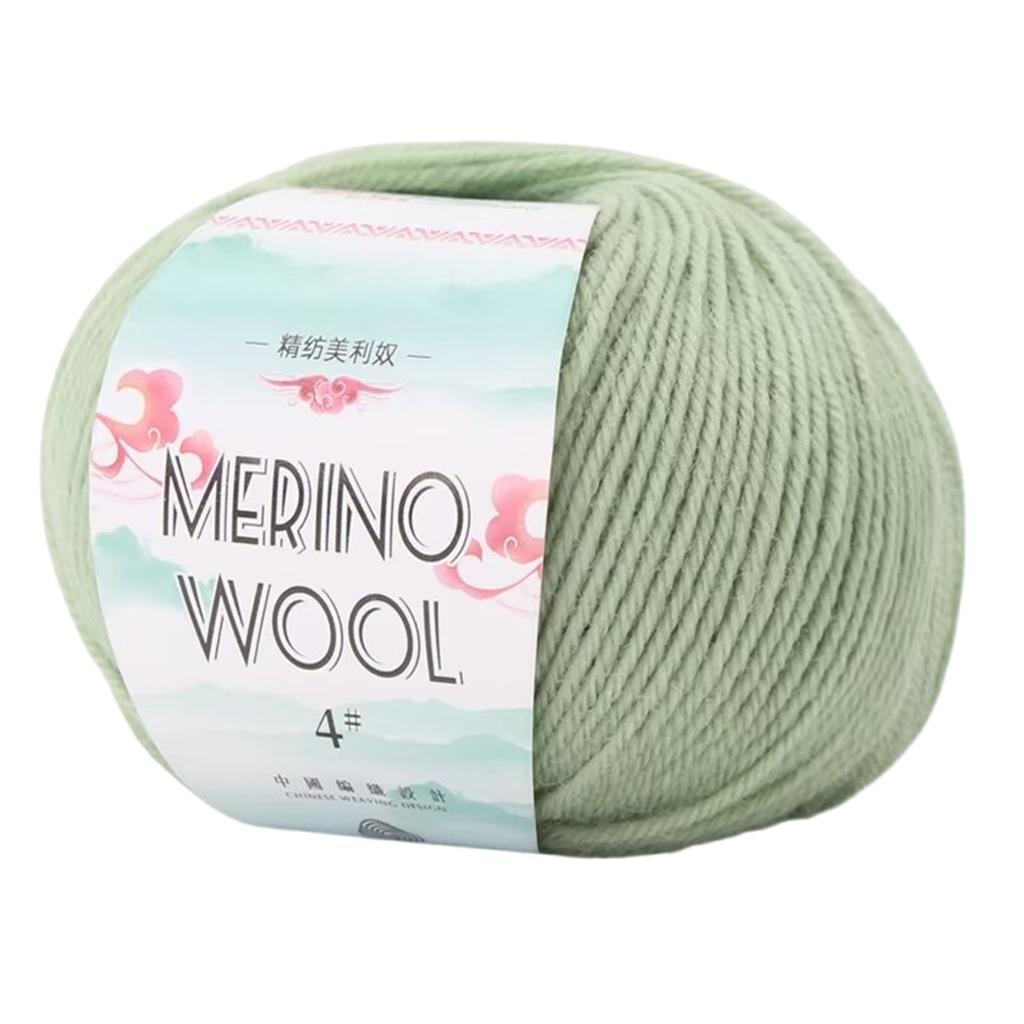 Příze z merino vlny 1,76 oz 134 yardů/role Měkká vlněná příze Příze na ruční pletení Nit na pletení Háčkování Koberce Svetr Šála
