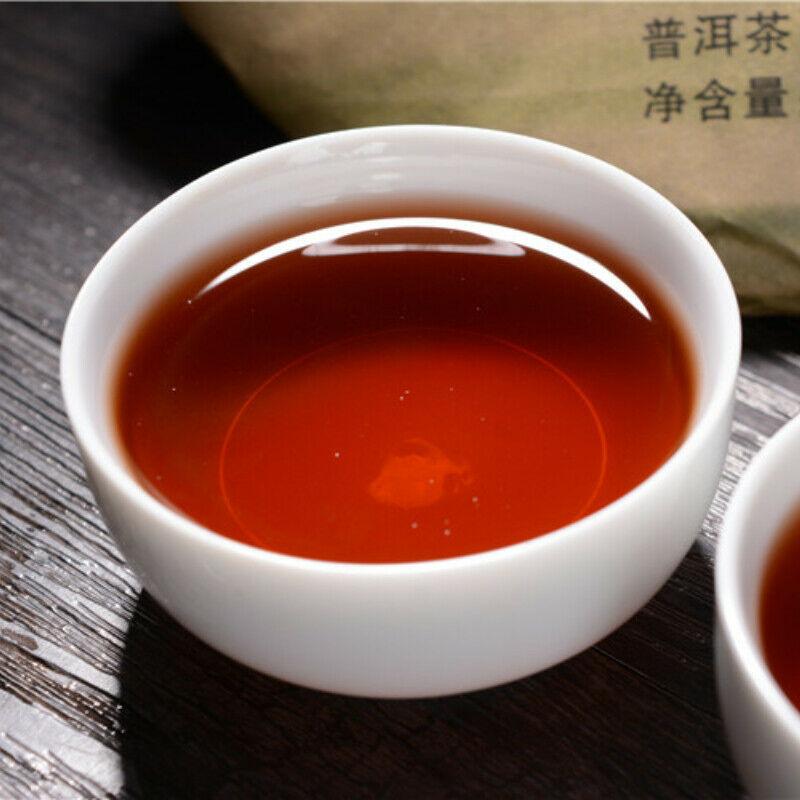 357g Top Chinese Dark Tea Yunnan Organic Big Leaf Puerh Tea Cake Pu'er Ripe Tea