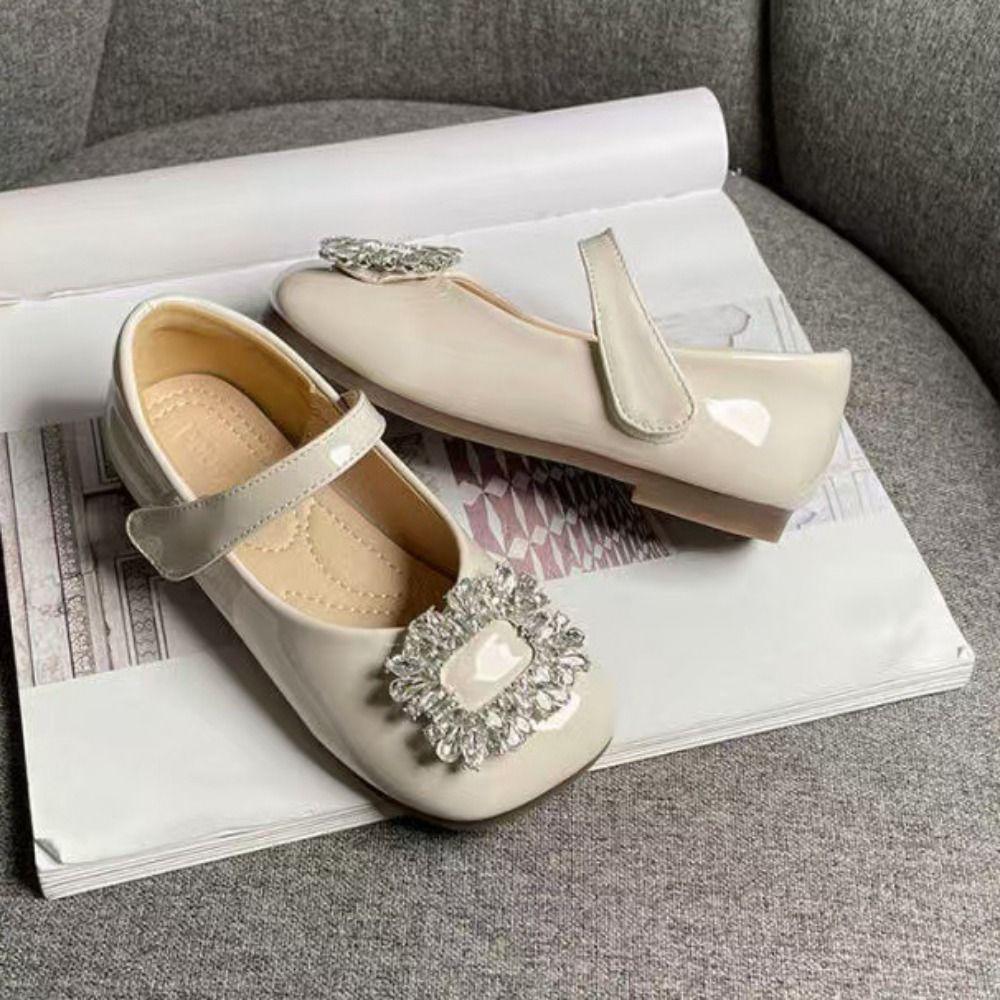 PU Kids Shoes Soft Soled Girl Princess Shoe Children Shoes Children Leather Shoes Spring Season