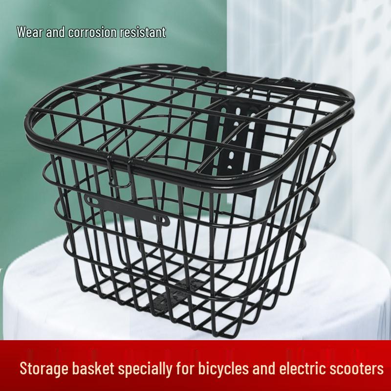 Heavy-Duty Enlarged Rear & Front Bicycle Carrier Basket