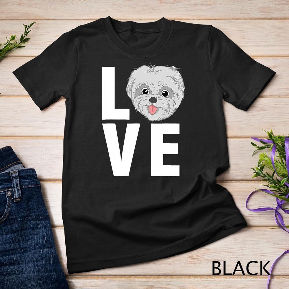 

Cute Maltese Design For Men Women Maltese Breed Dog Lovers Unisex T-shirt 4XL