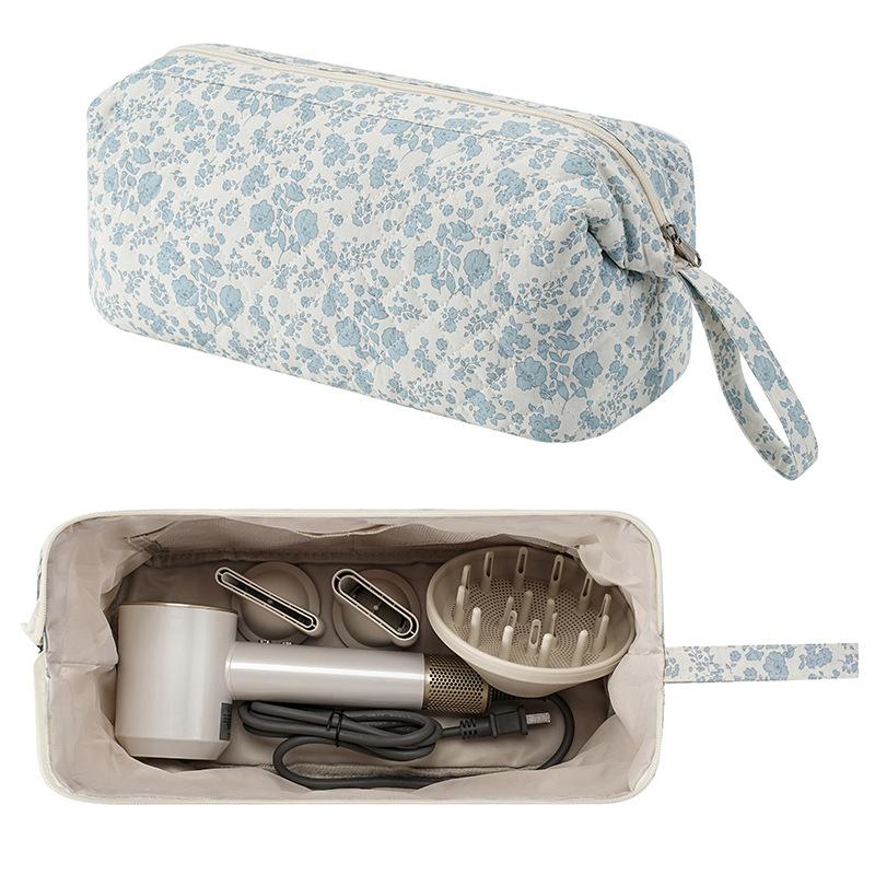 Hair Dryer Storage Bag Large Capacity Travel Cosmetic Bag  Multifunctional Hairdryer Storage Pouch Toiletry Storage Organizer