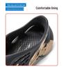 Cozy Camouflage Parent-Child Closed-Toe Beach Sandals for Spring/Summer - Unisex Casual Hollow Shoes