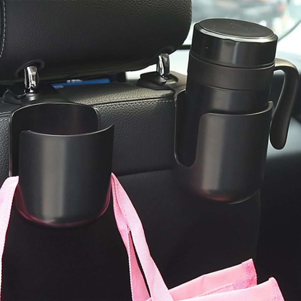 Backseat Cup Holder - Easy To Hang Headrest Cup Holder | Multifunctional Backseat Organizer