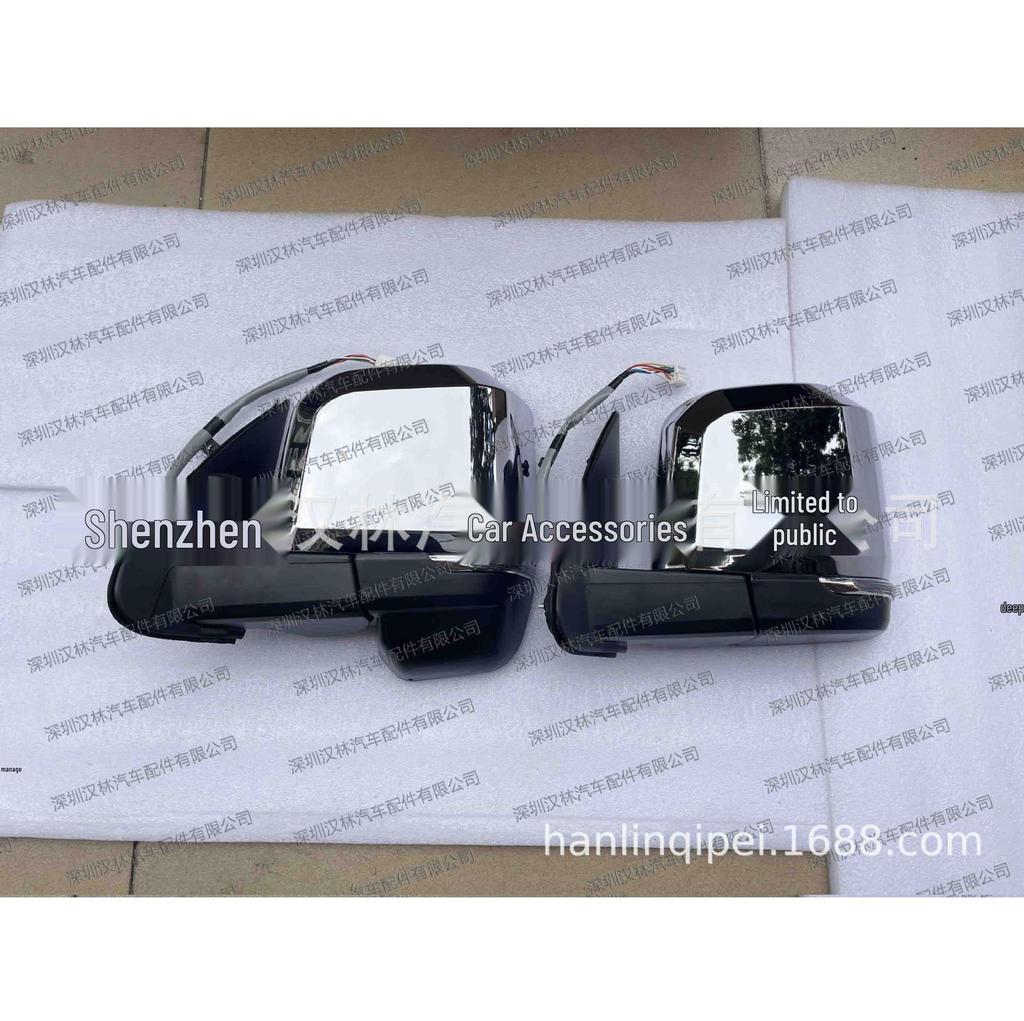 Fits 2005-2019 HIACE Hiace 200 Series: LED Electric Folding Rearview Mirror Assembly