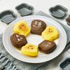 1/6 Pcs Carbon Steel Cake Mold Toast Bread Pattern Madeleine Muffin Pan for Desserts Sandwiches Kitchen Baking Accessories