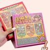 Sticker Book Handmade Quiet Book Paper DIY Scene Material Sticker Telado Busy Book  Children