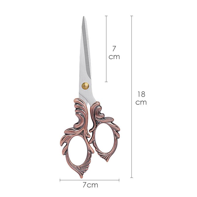 Professionelle Schneiderschere Vintage Nähschere Edelstahl Schneiderschere Für Stoff Kleidung Handarbeitsschneider DIY Werkzeug